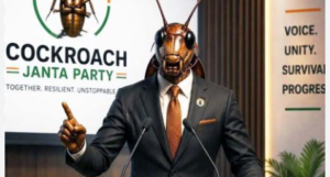 Cockroach Janata Party in India